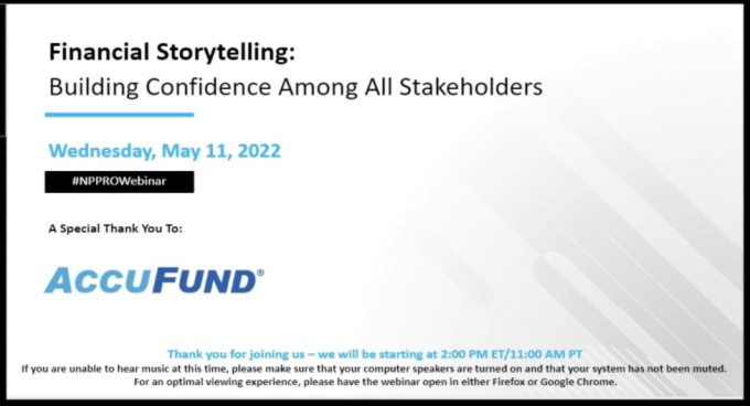 Financial Storytelling: How to Build Confidence Among All Stakeholders